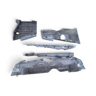 2004-2008 Acura TL Engine Bay Radiator Cover Trim Plastic Bulkhead Shroud Set(5), 74117-SEP-A00, F043, OEM, 2004, 2005, 2006, 2007, 2008