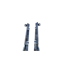 2004-2008 Acura TL Front Left/Driver and Right/Passenger Bumper Retainer Bracket Set, F043, OEM, 2004, 2005, 2006, 2007, 2008