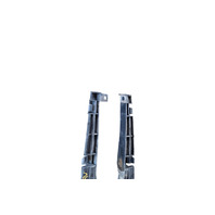2004-2008 Acura TL Front Left/Driver and Right/Passenger Bumper Retainer Bracket Set, F043, OEM, 2004, 2005, 2006, 2007, 2008