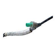 2007-2008 Acura TL Power Steering Pressure Feed Hose Line, 53713-SEP-A14, F043, OEM, 2007, 2008