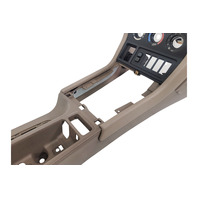 1996-2000 BMW Z3 E36 Center Console Assembly Dark Beige 51-16-8-407-218, F044, OEM, 1996, 1997, 1998, 1999, 2000