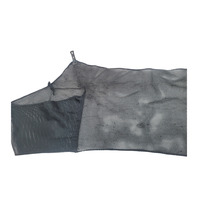 1996-2002 BMW Z3 Rear Convertible Leather Wind Deflector Mesh Screen Unit Black, 82-15-0-002-109, F044, OEM, 1996, 1997, 1998, 1999, 2000, 2001, 2002