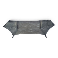 1996-2002 BMW Z3 Rear Convertible Leather Wind Deflector Mesh Screen Unit Black, 82-15-0-002-109, F044, OEM, 1996, 1997, 1998, 1999, 2000, 2001, 2002
