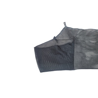 1996-2002 BMW Z3 Rear Convertible Leather Wind Deflector Mesh Screen Unit Black, 82-15-0-002-109, F044, OEM, 1996, 1997, 1998, 1999, 2000, 2001, 2002