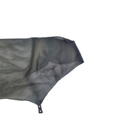 1996-2002 BMW Z3 Rear Convertible Leather Wind Deflector Mesh Screen Unit Black, 82-15-0-002-109, F044, OEM, 1996, 1997, 1998, 1999, 2000, 2001, 2002
