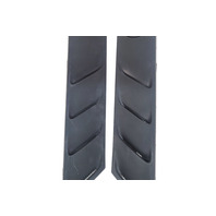 1996-2002 BMW Z3 Fender Grille Trim Air Vent Right/Left Set, 51-13-0-031-457, 51-13-0-031-456, F044, OEM, 1996, 1997, 1998, 1999, 2000, 2001, 2002