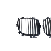 1996-2002 BMW Z3 Front Bumper Grill Grille Right/Left Set, 51-13-8-412-950, F044, OEM, 1996, 1997, 1998, 1999, 2000, 2001, 2002