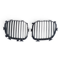 1996-2002 BMW Z3 Front Bumper Grill Grille Right/Left Set, 51-13-8-412-950, F044, OEM, 1996, 1997, 1998, 1999, 2000, 2001, 2002