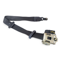1996-2002 BMW Z3 Seatbelt Front Left/Driver Seat Belt Black, 72-11-8-400-239, F044, OEM, 1996, 1997, 1998, 1999, 2000, 2001, 2002