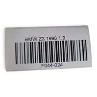 1996-2002 BMW Z3 Dash A/C Air Vent Center Instrument Panel, 64-22-2-491-576, F044, OEM, 1996, 1997, 1998, 1999, 2000, 2001, 2002