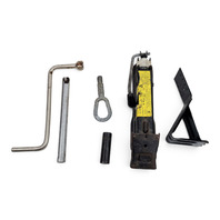 1996-2002 BMW Z3 Rear Trunk Emergency Spare Tool Kit Tray Set(6), 71-12-1-093-476, F044, OEM, 1996, 1997, 1998, 1999, 2000, 2001, 2002