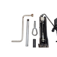 1996-2002 BMW Z3 Rear Trunk Emergency Spare Tool Kit Tray Set(6), 71-12-1-093-476, F044, OEM, 1996, 1997, 1998, 1999, 2000, 2001, 2002
