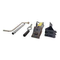 1996-2002 BMW Z3 Rear Trunk Emergency Spare Tool Kit Tray Set(6), 71-12-1-093-476, F044, OEM, 1996, 1997, 1998, 1999, 2000, 2001, 2002