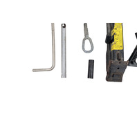1996-2002 BMW Z3 Rear Trunk Emergency Spare Tool Kit Tray Set(6), 71-12-1-093-476, F044, OEM, 1996, 1997, 1998, 1999, 2000, 2001, 2002