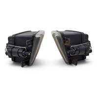 1996-2002 BMW Z3 E36 Front Fog Light Lamp Pair 63-17-8-360-575, 63-17-8-360-576, F044, OEM, 1996, 1997, 1998, 1999, 2000, 2001, 2002
