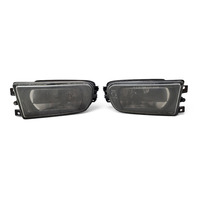 1996-2002 BMW Z3 E36 Front Fog Light Lamp Pair 63-17-8-360-575, 63-17-8-360-576, F044, OEM, 1996, 1997, 1998, 1999, 2000, 2001, 2002