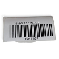1996-2002 BMW Z3 E36 Left Driver Interior Door Panel Beige 51-41-8-407-727, F044, OEM, 1996, 1997, 1998, 1999, 2000, 2001, 2002
