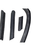 1996-2002 BMW Z3 E36 Roadster Convertible Top Window Weatherstrip Seal Set 6PC, F044, OEM, 1996, 1997, 1998, 1999, 2000, 2001, 2002
