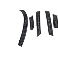 1996-2002 BMW Z3 E36 Roadster Convertible Top Window Weatherstrip Seal Set 6PC, F044, OEM, 1996, 1997, 1998, 1999, 2000, 2001, 2002