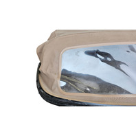 1996-2002 BMW Z3 E36 Roadster Convertible Soft Top Roof Assembly Beige 54-34-8-411-532, F044, OEM, 1996, 1997, 1998, 1999, 2000, 2001, 2002