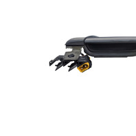 1996-2002 BMW Z3 Exterior Door Handle Front Left/Driver Black, 51-21-1-960-801, F044, OEM, 1996, 1997, 1998, 1999, 2000, 2001, 2002