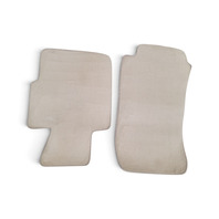 1996-2002 BMW Z3 E36 Beige Velour Floor Mat Carpet Pair 51-47-7-059-132, F044, OEM, 1996, 1997, 1998, 1999, 2000, 2001, 2002