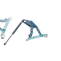 1996-2002 BMW Z3 Front Right/Left Hood Bonnet Hinge Bracket w/Support, 41-61-8-398-665, 41-61-8-398-666, F044, OEM, 1996, 1997, 1998, 1999, 2000, 2001, 2002