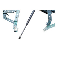1996-2002 BMW Z3 Front Right/Left Hood Bonnet Hinge Bracket w/Support, 41-61-8-398-665, 41-61-8-398-666, F044, OEM, 1996, 1997, 1998, 1999, 2000, 2001, 2002