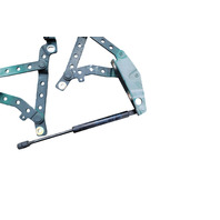 1996-2002 BMW Z3 Front Right/Left Hood Bonnet Hinge Bracket w/Support, 41-61-8-398-665, 41-61-8-398-666, F044, OEM, 1996, 1997, 1998, 1999, 2000, 2001, 2002