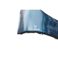 1996-1998 BMW Z3 Rear Left Fender Quarter Panel Blue, 41-35-0-307-016, F044, OEM, 1996, 1997, 1998
