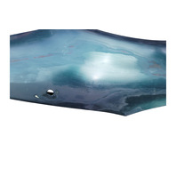 1996-1998 BMW Z3 Rear Left Fender Quarter Panel Blue, 41-35-0-307-016, F044, OEM, 1996, 1997, 1998