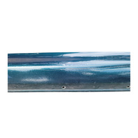1996-1998 BMW Z3 Left Rocker Panel Molding Side Skirt Blue, 41-21-8-398-649, F044, OEM, 1996, 1997, 1998