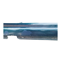 1996-1998 BMW Z3 Left Rocker Panel Molding Side Skirt Blue, 41-21-8-398-649, F044, OEM, 1996, 1997, 1998