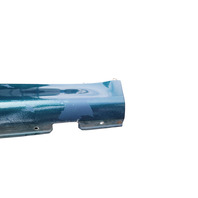 1996-1998 BMW Z3 Left Rocker Panel Molding Side Skirt Blue, 41-21-8-398-649, F044, OEM, 1996, 1997, 1998