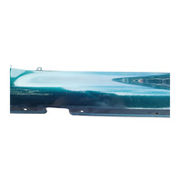 1996-1998 BMW Z3 Right Rocker Panel Molding Side Skirt Blue, 41-21-8-398-650, F044, OEM, 1996, 1997, 1998