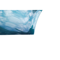1996-2002 BMW Z3 Fender Assembly Right/Passenger Side, Blue, 41-35-8-398-694, F044, OEM, 1996, 1997, 1998, 1999, 2000