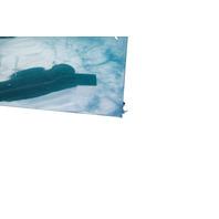 1996-2002 BMW Z3 Fender Assembly Left/Driver Side, Blue, 41-35-8-398-693, F044, OEM, 1996, 1997, 1998, 1999, 2000