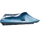 1996-2002 BMW Z3 Fender Assembly Left/Driver Side, Blue, 41-35-8-398-693, F044, OEM, 1996, 1997, 1998, 1999, 2000