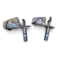 1996-2002 BMW Z3 E36 Rear Bumper Shock Absorber Damper Pair 51-12-8-399-213, 51-12-8-399-214, F044, OEM, 1996, 1997, 1998, 1999, 2000, 2001, 2002