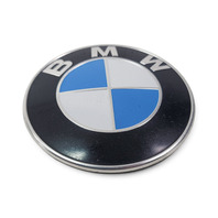 1996-2002 BMW Z3 E36 Hood Roundel Emblem Badge 82mm 51-14-8-132-375, F044, OEM, 1996, 1997, 1998, 1999, 2000, 2001, 2002