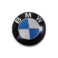 1996-2002 BMW Z3 E36 Hood Roundel Emblem Badge 82mm 51-14-8-132-375, F044, OEM, 1996, 1997, 1998, 1999, 2000, 2001, 2002