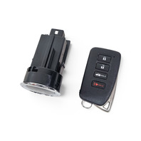 2013-2016 Lexus GS350 Keyless Smart Key FOB Remote w/ Key Switch, Push Start, 89611-30121, F045, OEM, 2013, 2014, 2015, 2016
