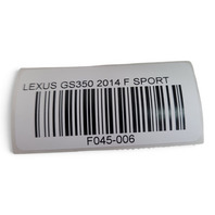 2013-2016 Lexus GS350 Curtain Module Side Right/Passenger Side 62170-30121, F045, OEM, 2013, 2014, 2015, 2016