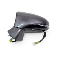 2013-2020 Lexus GS350 Door Side View Mirror Left/Driver, Mercury Grey, 87940-30D31-B0, F045, OEM, 2013, 2014, 2015, 2016, 2017, 2018, 2019, 2020