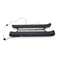 2013-2015 Lexus GS350 Front Illuminated Door Sill Scuff Plate Trim Front Right/Left Set 67910-30082-C0, F045, OEM, 2013, 2014, 2015, 2016, 2017, 2018, 2019, 2020