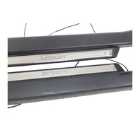 2013-2015 Lexus GS350 Front Illuminated Door Sill Scuff Plate Trim Front Right/Left Set 67910-30082-C0, F045, OEM, 2013, 2014, 2015, 2016, 2017, 2018, 2019, 2020