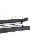 2013-2015 Lexus GS350 Front Illuminated Door Sill Scuff Plate Trim Front Right/Left Set 67910-30082-C0, F045, OEM, 2013, 2014, 2015, 2016, 2017, 2018, 2019, 2020