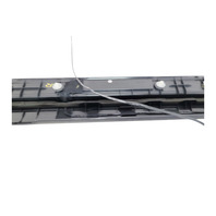 2013-2015 Lexus GS350 Front Illuminated Door Sill Scuff Plate Trim Front Right/Left Set 67910-30082-C0, F045, OEM, 2013, 2014, 2015, 2016, 2017, 2018, 2019, 2020