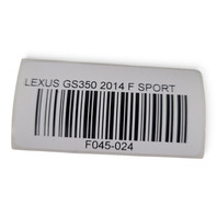 2013-2015 Lexus GS350 Front Illuminated Door Sill Scuff Plate Trim Front Right/Left Set 67910-30082-C0, F045, OEM, 2013, 2014, 2015, 2016, 2017, 2018, 2019, 2020