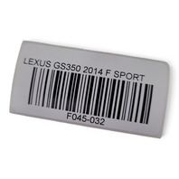 2013-2015 Lexus GS350 Climate Control Panel CD Player Radio Receiver P10636, 86130-30B20, F045, OEM, 2013, 2014, 2015